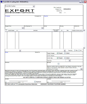 invoice u.s. customs form Air Customs Dock  Pro Receipt Forma   Waybill Invoice